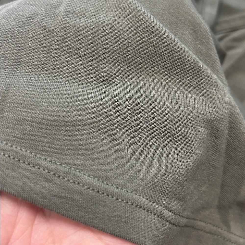 Athleta Olive Long Sleeve Wrap Top - Picture 6 of 6